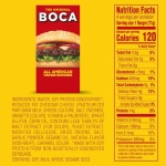 BOCA All American Veggie Burgers, 4 ct Box - Image 3