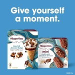 Haagen-Dazs, Vanilla Milk Chocolate Almond Snack Size Ice Cream Bars, 6 count (Frozen) - Image 4