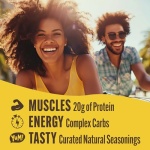 Lenny & Larry's FITZELS Protein Pretzels (Boujie Mustard) 8 Individual Bags 3 oz Each – High Protein Snacks with 20g of Plant Based Protein – Healthy Vegan Pretzels – Delicious Salty Taste - Image 4