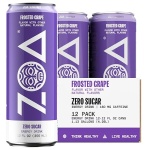 ZOA Zero Sugar Energy Drinks - Frosted Grape | Healthy Energy Formula with Natural Caffeine, Daily Vitamin C, Essential B-Vitamins | Gluten-Free, Keto Friendly | 12 Ounce Cans (Pack Of 12) - Image 2