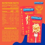 Goodles Shella Good Aged White Cheddar and Shells Pasta - Nutrient Packed with Real Cheese, Fiber, Protein, Prebiotics, Plants, & Vegetables | Non-GMO, Organic Ingredients [Shella Good, 6 oz. 1 Pack] - Image 3