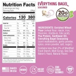 Lenny & Larry's FITZELS Variety Pack, 3 Flavors, 12 Count- Savory Pretzel Snacks Incredibly Tasty, High Protein Salty, Vegan, 20 g's of Plant Based Protein, 3 oz Each - Image 3