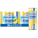 Sanpellegrino Ciao Limoncello Flavored Sparkling Water, Italian Sparkling Water, 24Pk - Image 2