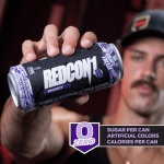 REDCON1 Energy High Performance Drink, Grape Freeze - Zero Sugar Energy Drink with Alpha GPC Nootropic - 200mg Natural Caffeine from Green Coffee Beans - Vitamin B6, B12 & B5 to Boost Mood (12 ct) - Image 7