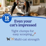 Fresh Step Extreme Multi Cat Clumping Litter with Febreze Freshness, Low Dust, Odor Control with Ammonia Block Tech, Compatible in Automatic Litter Boxes, 14 lb. Box - Image 4
