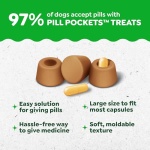Greenies Pill Pockets for Dogs Large Size, Dog Treat Pouch for Capsule Medication, Peanut Butter Flavor, 15.8 oz. Pouch - Image 4