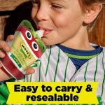 Mott's No Sugar Added Applesauce, Made from Real Fruit, No Artificial Flavors, 3.2 Oz Clear Pouches, 20 Pack - Image 7