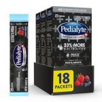 Pedialyte AdvancedCare Plus Electrolyte Powder, Has 33% More Electrolytes and PreActiv Prebiotics, Berry Frost, 18 Powder Packets - Image 2