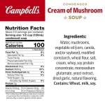 Campbell's Condensed Cream of Mushroom Soup, 10.5 oz Can - Image 3