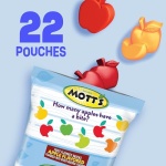 Mott's Fruit Flavored Snacks, Apple Orchard, Gluten Free Snack, Value Pack, 22 Ct, 17.6 oz - Image 4