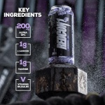 REDCON1 Energy High Performance Drink, Grape Freeze - Zero Sugar Energy Drink with Alpha GPC Nootropic - 200mg Natural Caffeine from Green Coffee Beans - Vitamin B6, B12 & B5 to Boost Mood (12 ct) - Image 6