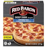 Red Baron Deep Dish Singles Pepperoni Pizza, 11.2 oz (frozen) - Image 2