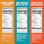 KIND Healthy Snacks Bars Variety Pack, Gluten Free, Low Sugar, High Fiber Snacks, Dark Chocolate Nuts & Sea Salt, Peanut Butter Dark Chocolate, Caramel Almond & Sea Salt, 6-7g Protein, 12 Count - Image 3