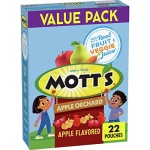 Mott's Fruit Flavored Snacks, Apple Orchard, Gluten Free Snack, Value Pack, 22 Ct, 17.6 oz - Image 2