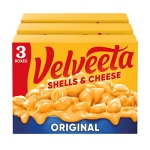 Velveeta Shells and Cheese Mac, 3 Boxes, for Easy Dinner or Dinner Sides, Original Flavor, Made with Real Cheese, 12 oz - Image 2