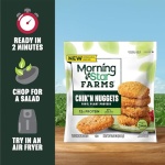MorningStar Farms Plant Based Chik'n Nuggets, Vegan Meat, 10.5oz - Image 4
