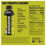 BODYARMOR Sports Drink, Pineapple Coconut, Electrolyte Drink Hydration, 16 Fl Oz Bottles (12 Pack), Flavored Coconut Water with B Vitamins & Antioxidants - Image 3