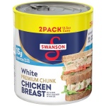 Swanson White Premium Chunk Chicken Breast with Rib Meat in Water, 12.5 oz. (Pack of 2) - Image 2