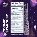 Alani Nu COSMIC STARDUST, Sugar Free, Low Calorie Energy Drinks, 200mg Caffeine, Biotin, B Vitamins, Zero Sugar, 10 Calories, 12 Fl Oz Cans, 24 Pack - Image 3