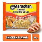 Maruchan Ramen Noodle Soup, Chicken Flavor – Japanese-Style Instant Noodles, Quick & Easy Meal for Kids, Students & Busy Families – 3 Oz. (24 Pack) - Image 4