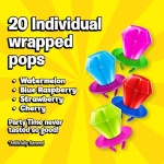 Ring Pop Lollipops - Bulk Candy Individually Wrapped Suckers Variety Party Pack- 20 Count w/Assorted Flavors - Hard Candy for Party Favors, Kids & Goodie Bags - Image 4