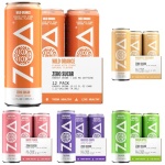 ZOA Zero Sugar Energy Drinks, Fruity Flavors Bundle - Sugar Free with Electrolytes, Healthy Vitamin C, Amino Acids, Essential B-Vitamins, and Caffeine from Green Tea - 12 Fl Oz (60-Pack) - Image 2