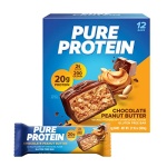 Pure Protein Chocolate Peanut Butter Protein Bars – 20g Protein, 3g Sugar, 190 Calories (12 count) Low Sugar* High Protein Snack - Gluten Free - Perfect for a Healthy Snack - Image 2