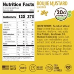 Lenny & Larry's FITZELS Variety Pack, 3 Flavors, 12 Count- Savory Pretzel Snacks Incredibly Tasty, High Protein Salty, Vegan, 20 g's of Plant Based Protein, 3 oz Each - Image 4