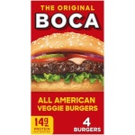 BOCA All American Veggie Burgers, 4 ct Box - Image 2