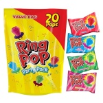 Ring Pop Lollipops - Bulk Candy Individually Wrapped Suckers Variety Party Pack- 20 Count w/Assorted Flavors - Hard Candy for Party Favors, Kids & Goodie Bags - Image 2