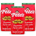 Low Carb, Protein Pasta Variety | Penne, Rotini, Elbow Macaroni with 17g Protein, 7g Carbs | Healthy, Keto Pasta Made in Italy | 3-Pack, 8oz - Pete’s Pasta - Image 2