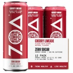 ZOA Zero Sugar Energy Drinks - Cherry Limeade | Healthy Energy Formula with Natural Caffeine, Daily Vitamin C, Essential B-Vitamins | Gluten-Free, Keto Friendly | 12 Ounce Cans (Pack Of 12) - Image 2