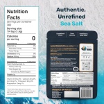 Baja Gold Signature Mineral Sea Salt - Recommended by Gary Brecka - Authentic Fine Grind Salt for Cooking & Baking | Natural Baja Salt for Culinary Uses | Great for Finishing Dishes | 1 lb. Resealable Bag, 300+ Servings - Image 3