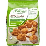 Just Bare® Chicken Lightly Breaded Breast Bites| Fully Cooked | 16 G Protein Frozen | 1.50 LB, 24 Ounce - Image 2