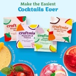 Craftmix Variety Pack Cocktail & Mocktail Drink Mixer, Skinny Mixes - Water Flavoring Packets - Made With Real Fruit - Vegan Low-Carb, Low-Sugar, Non-GMO, Dairy Free, Gluten Free, 12 Pack - Image 4