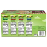 Mott's No Sugar Added Applesauce Variety Pack, 4 Flavors – Apple, Strawberry, Cinnamon & Blueberry, Made from Real Fruit, No Artificial Flavors, 3.2 Clear Pouches, 20 Pack - Image 3