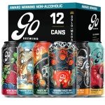 Go Brewing - 12 Mixed Pack - Non-Alcoholic Brew - Small Batch Brew - Classic Ingredients - Non Alcoholic Assorted Variety Pack - Low-Calorie, NA Brew - Ideal for Any Occasion (12 oz, 12 Pack) - Image 2