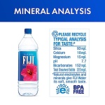 FIJI Natural Artesian Bottled Water 1.5 Liters / 50.7 Fl Ounce (Pack of 12) - 100% Natural Electrolytes - Image 3