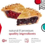 David’s Cookies Grandé Blueberry & Wildberry Pie Combo – 10” Ready-to-Bake Dessert Pies with Sweet Blueberries & Tart Mixed Berries – Dessert Gift for Easter, Mother’s Day, Father’s Day & Birthdays - Image 4