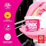 Stardrops The Pink Stuff Cleaning Paste 500g, Multi Purpose Cleaner for Kitchen, Bathroom, Tiles, Glass, Shower, Oven, Sink, Stainless Steel, Removes Grease, Grime & Stains - Image 3