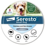 Seresto Small Dog Vet-Recommended Flea & Tick Treatment & Prevention Collar for Dogs Under 18 lbs. | 8 Months Protection - Image 2