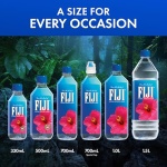 FIJI Natural Artesian Bottled Water 1.5 Liters / 50.7 Fl Ounce (Pack of 12) - 100% Natural Electrolytes - Image 4