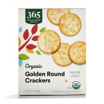 365 by Whole Foods Market, Organic Golden Round Crackers, 12 Ounce - Image 2