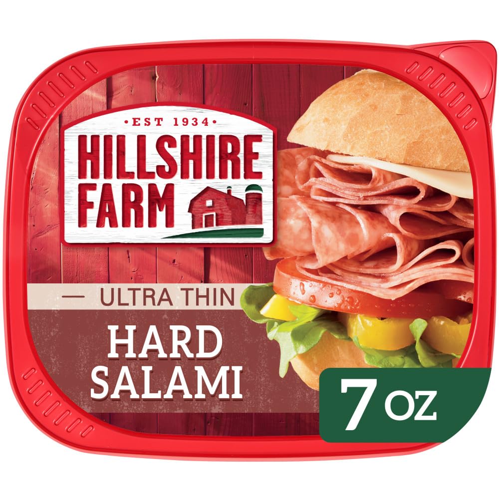 Hillshire Farm Ultra Thin Uncured Hard Salami, 7 Oz.