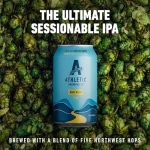 Athletic Brewing Company Craft Non-Alcoholic Beer - 12 Pack x 12 Fl Oz Cans - Run Wild IPA - Low-Calorie, Award Winning - The Ultimate Sessionable IPA Subtle Yet Complex Malt Profile - Image 4