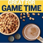 PLANTERS Salted Peanuts, Dry Roasted Peanuts, Party Snacks, Plant Based Protein, Snacks For Adults, 16oz (1 Jar) - Image 4