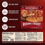 Digiorno Frozen Pizza, Rising Crust, Three Meat Pizza, Family Dinner - Image 3