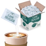 Bulk White Sugar Packets 1000 Count Individual Portion Packs for Hot Drinks Great for Restaurants Offices Schools and Home Use