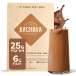 Ka’Chava Whole Body Meal Shake Chocolate 2 lb – Vegan Protein Powder with 85+ Superfoods & Greens – Plant-Based Meal Replacement with Probiotics & Digestive Enzymes – Gluten & Dairy Free (15 Servings)