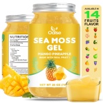 (28OZ Irish Sea Moss Gel Mango Pineapple Flavor - Natural Seamoss Gel with 92 Minerals and Vitamins - Non-GMO, Gluten-Free, Vegan - Immune Support